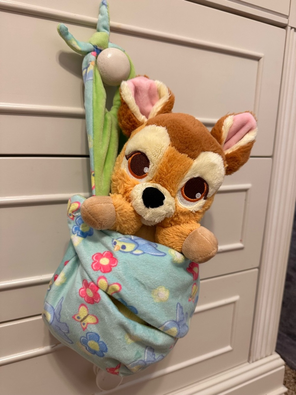 Disney Baby Bambi plush with blanket